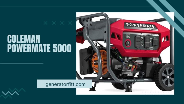 Best Coleman Powermate 5000 Generator: (Buying Guide) of 2023