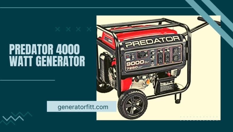 Predator 4000 Watt Generator Reviews (It’s Good) In 2023