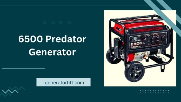 6500 Predator Generator Review (Best For Buy) In 2023