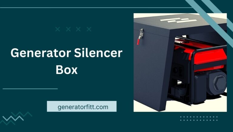 Generator Silencer Box