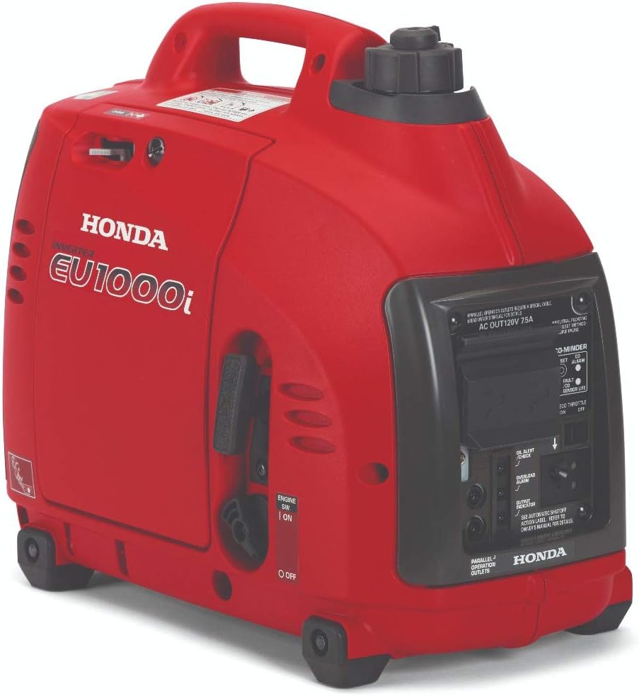 Honda 663510 EU1000i 1000 Watt Portable Inverter Generator with Co-Minder