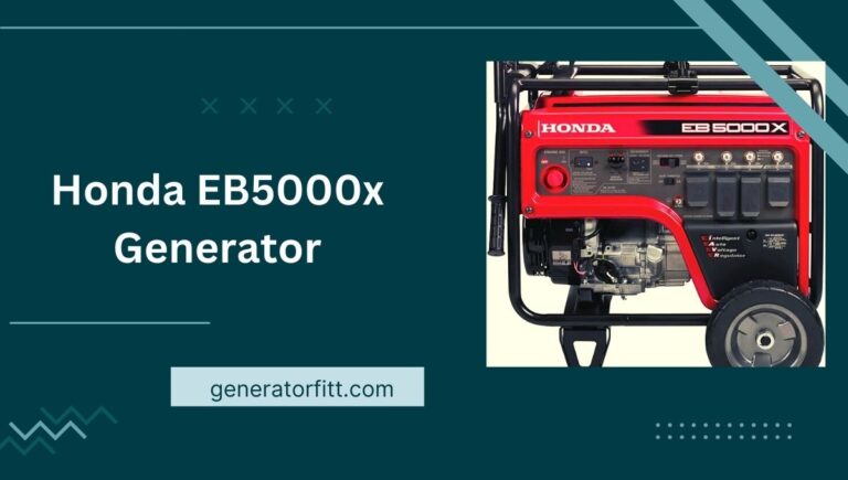 Honda EB5000x Generator Review (Best For Buy!) In 2023