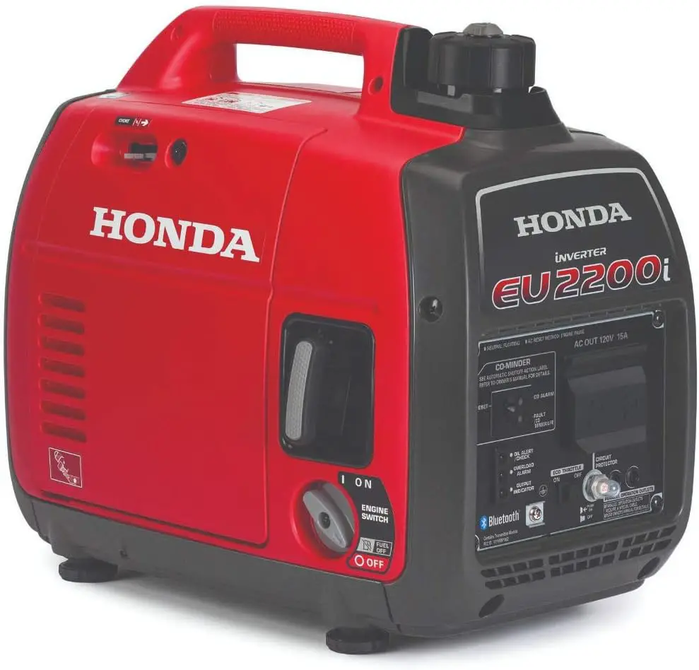 Honda EU2200ITAN 2200-Watt 120-Volt Super Quiet Portable Inverter Generator with CO-Minder