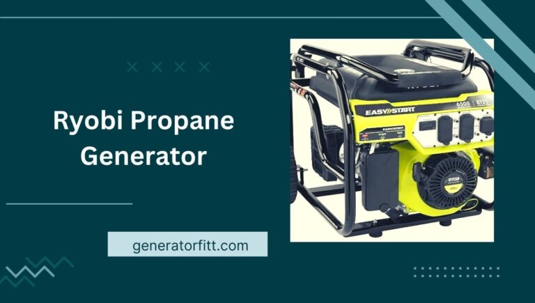 Ryobi Propane Generator Reviews (Buying Guide) In 2023