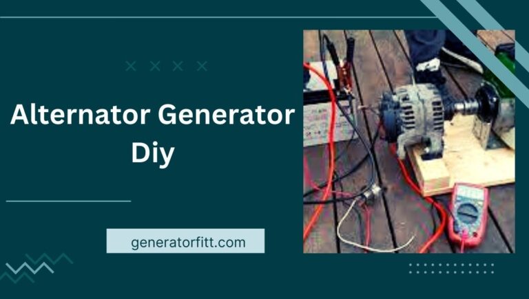 Best Alternator Generator Diy Reviews (Buyer’s Guide) In 2023