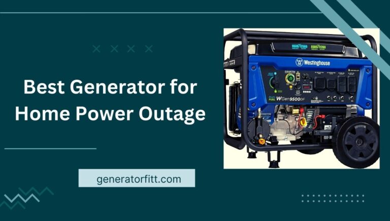 9 Best Generator for Home Power Outage (Pros and Cons) of 2023