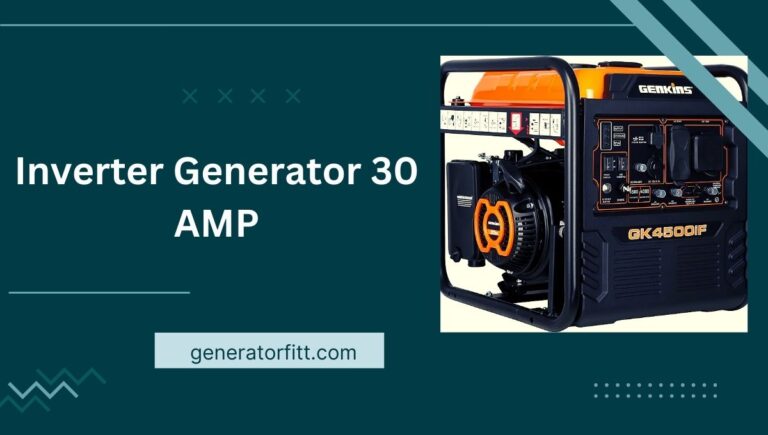 Inverter Generator 30 AMP