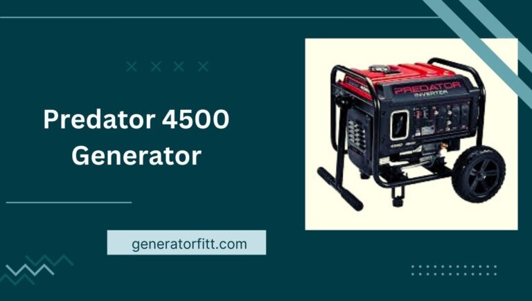Predator 4500 Generator Reviews (Best For Buy) In 2023